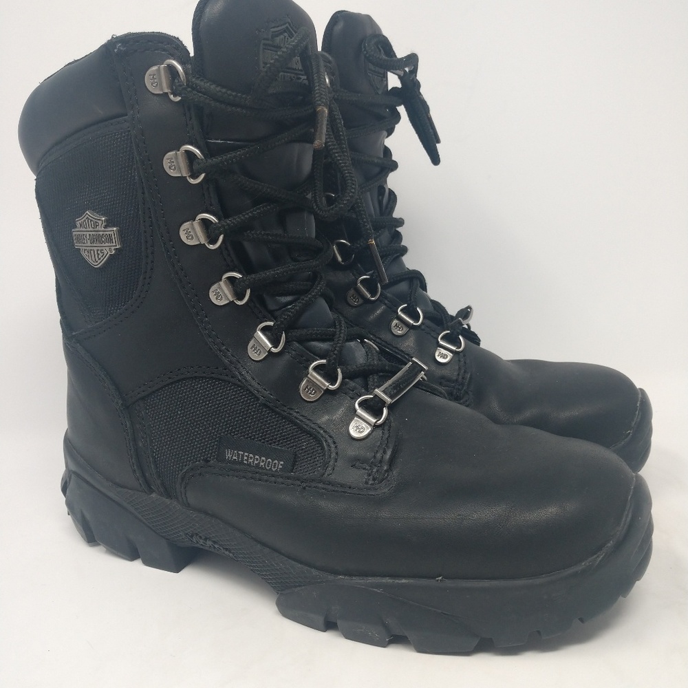 Harley Davidson Women’s Sz 7.5 Black Leather Boots